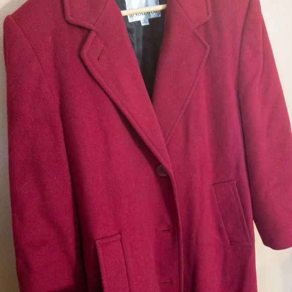 LONDON FOG 💯 wool vintage button down coat - Picture 6 of 11